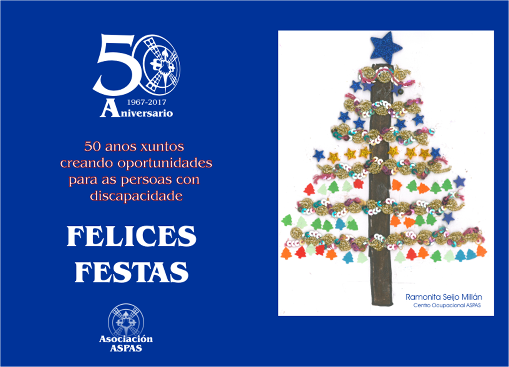 Felicitación de Navidad de ASPAS 2017