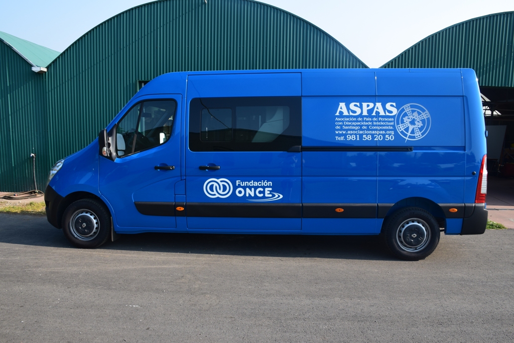 Furgoneta nueva Fundación ONCE